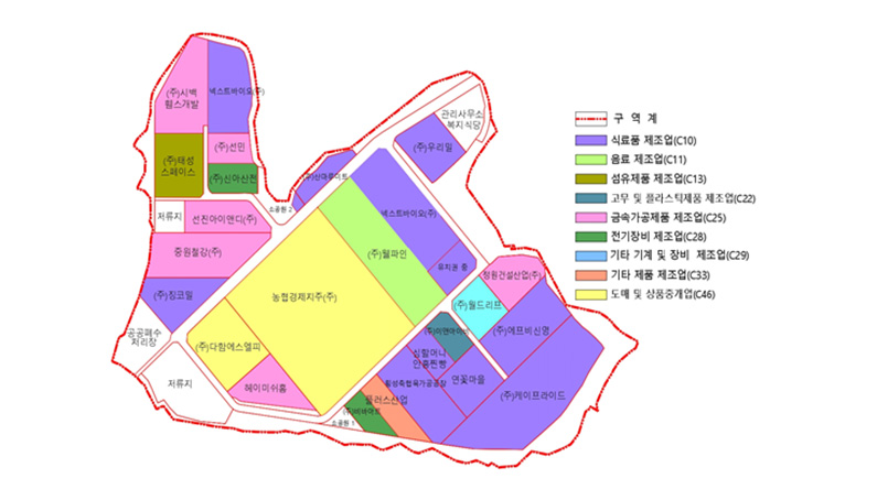 우천제2 농공단지